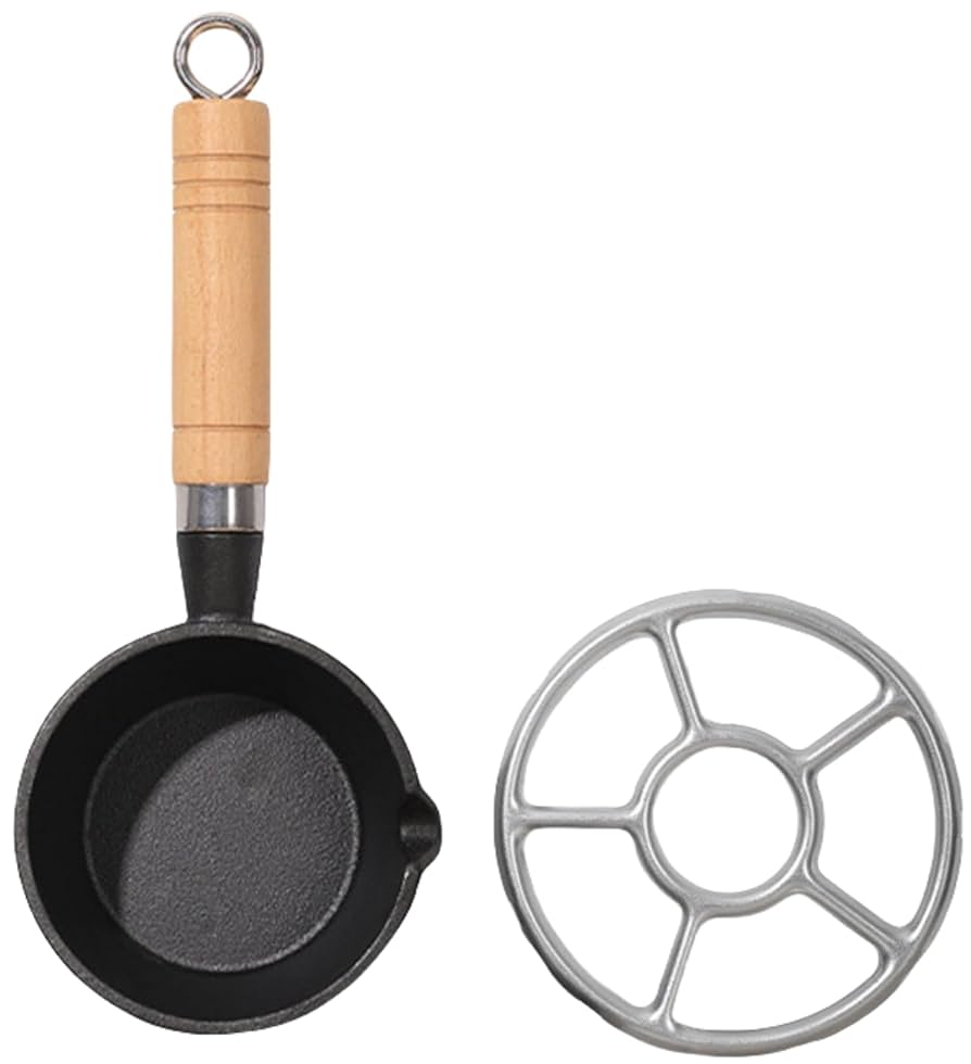 片手鍋 Amazon｜Lake key 小型 ホットオイルパン ミニ 鉄鍋 片手鍋 10cm